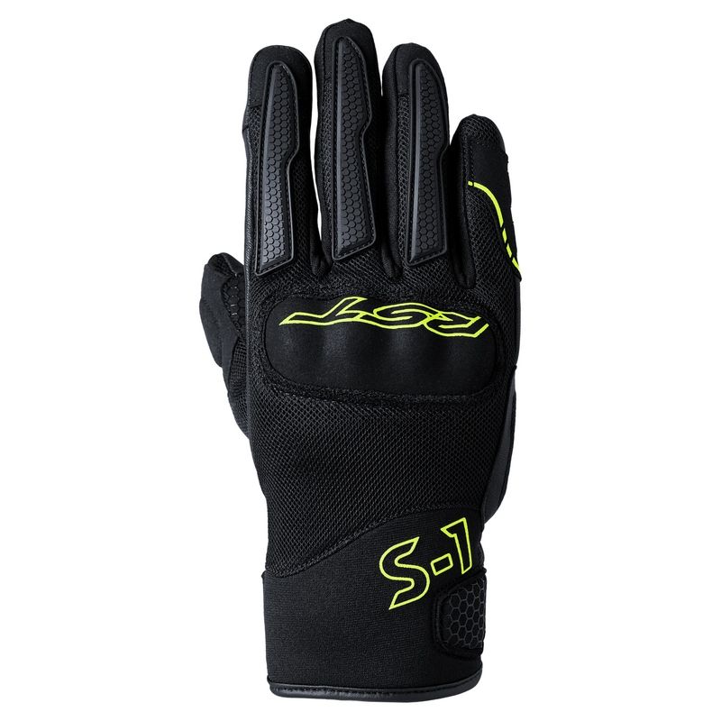 RST Gants RST S1 MESH — noir et jaune