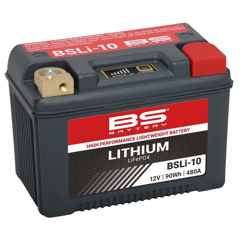 Batterie BS Battery Lithium Ion BSLi-10 (YTX20L-BS/YTX20HL-BS/YTX24HL-BS)