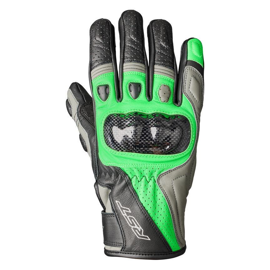 RST Gants RST STUNT 3 — noir et vert