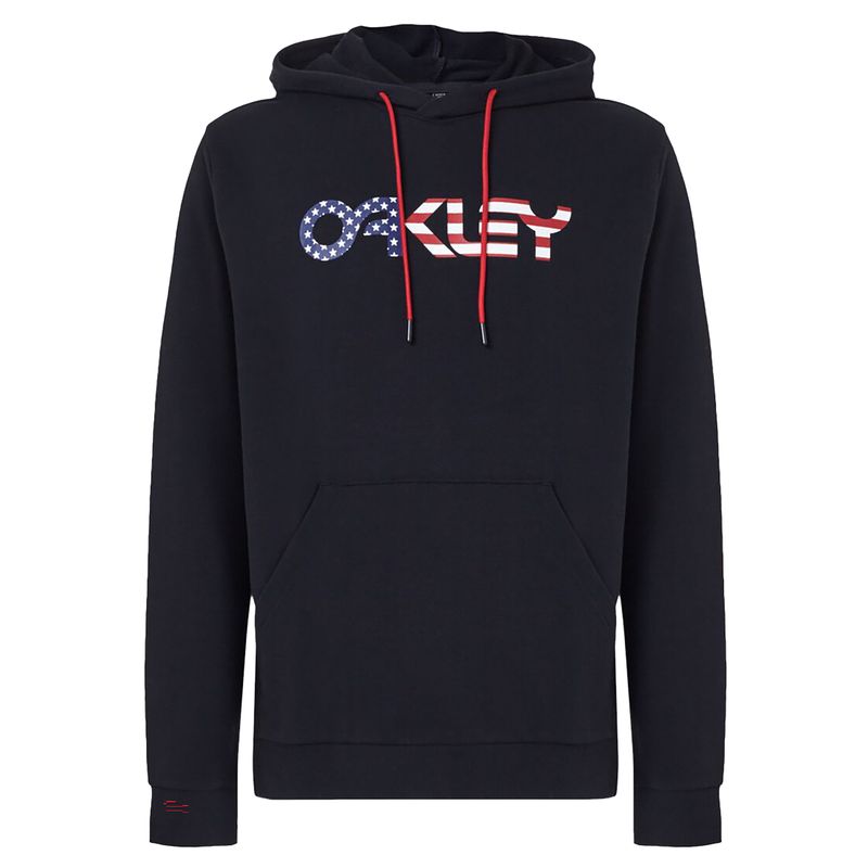 Image of Sweat Oakley B1B PO HOODIE 2.0 Black/American Flag