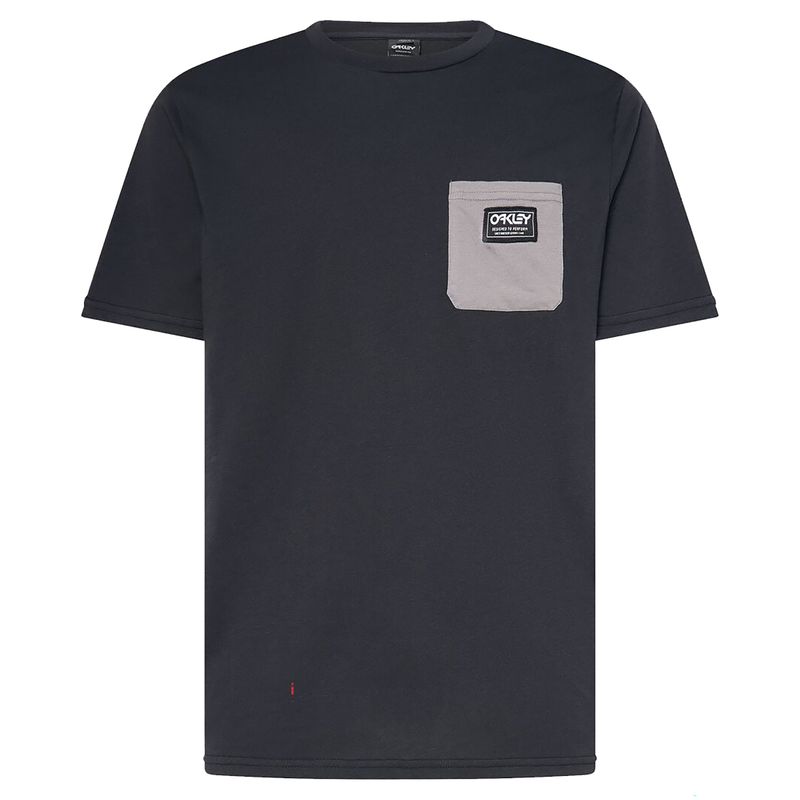 Image of T-Shirt manches courtes Oakley CLASSIC B1B POCKET TEE BLACKOUT/UNIFORM GREY