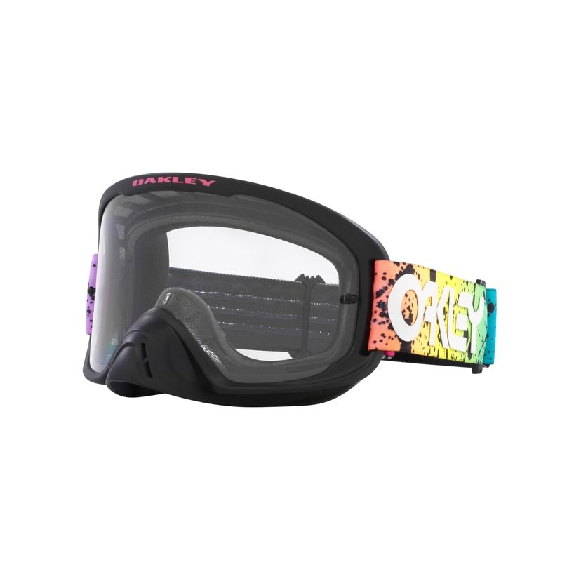 Masque cross Oakley O FRAME 2.0 BLACK SPLATTER CLAIR 2023
