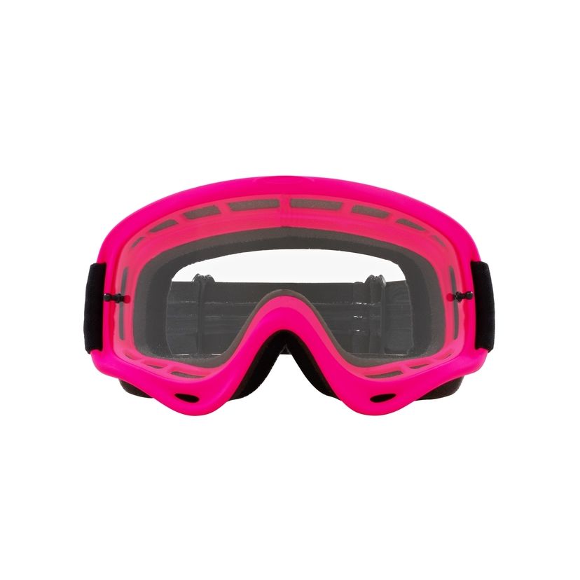 Masque cross Oakley O FRAME PINK SPLATTER CLAIR 2023