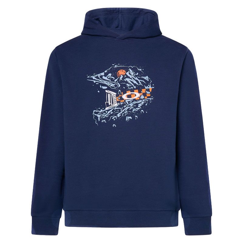 Sweat Oakley FINISH LINE HOODIE TEAM NAVY