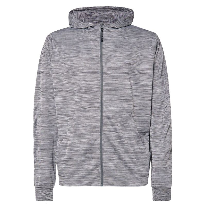 Image of Sweat Oakley FOUNDATIONAL FZ HOODIE 3.0 UNIFORM/LUNAR HTHR