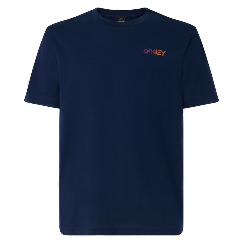 T-Shirt manches courtes Oakley FINGERPRINT B1B TEE TEAM NAVY