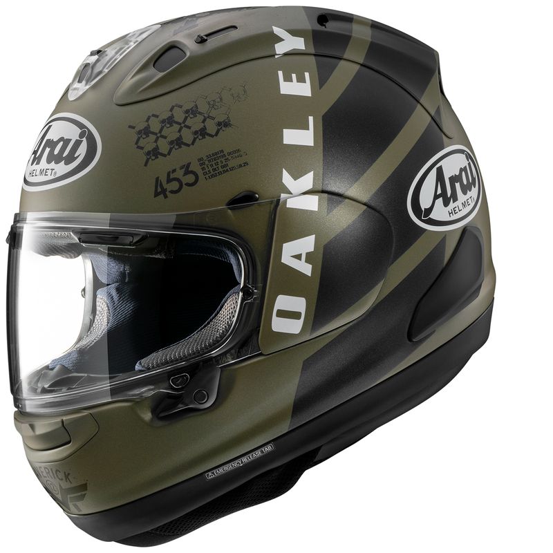 Casque intégral Arai RX-7V EVO - Maverick Oakley