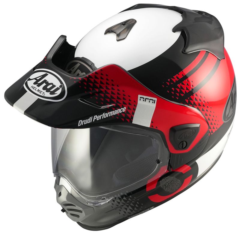 ARAI Casque intégral Arai TOUR-X5 - PRINT — rouge