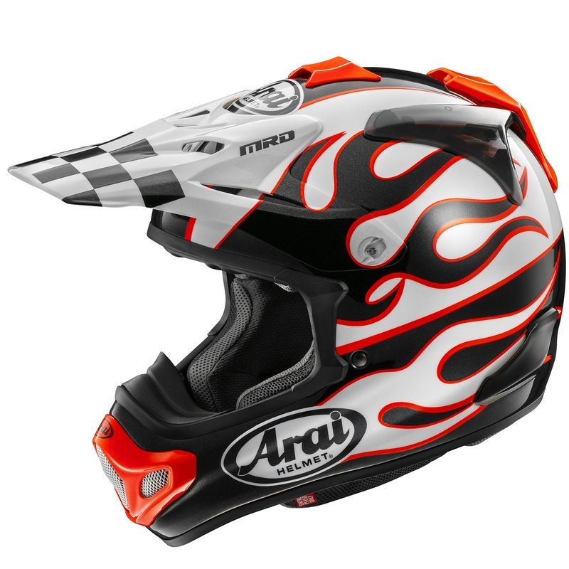 Casque cross Arai MX-V EVO FLAME 2026