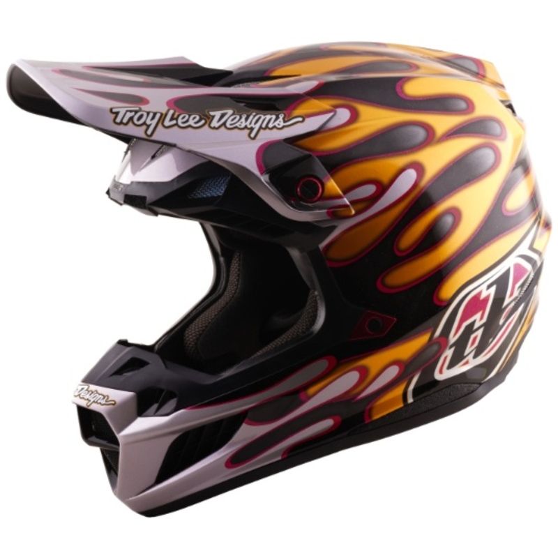 Casque cross TroyLee design SE5 CARBON W/MIPS OVERSPRAY 2026