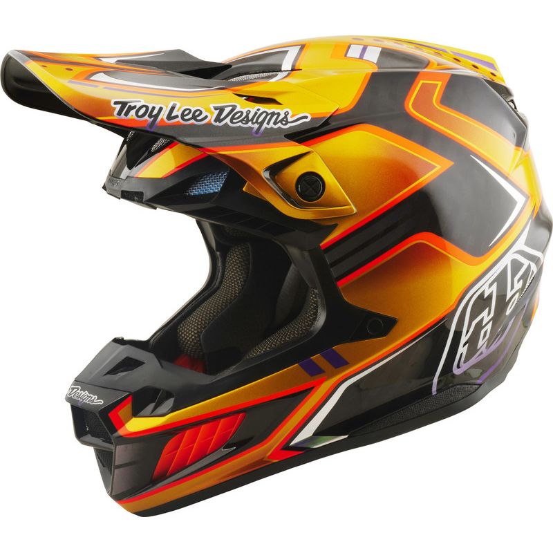 Casque cross TroyLee design SE5 CARBON W/MIPS CREST 2026
