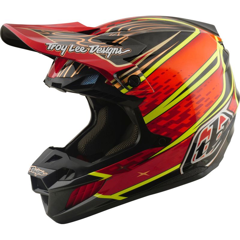 Casque cross TroyLee design SE5 CARBON W/MIPS WINGS 2026