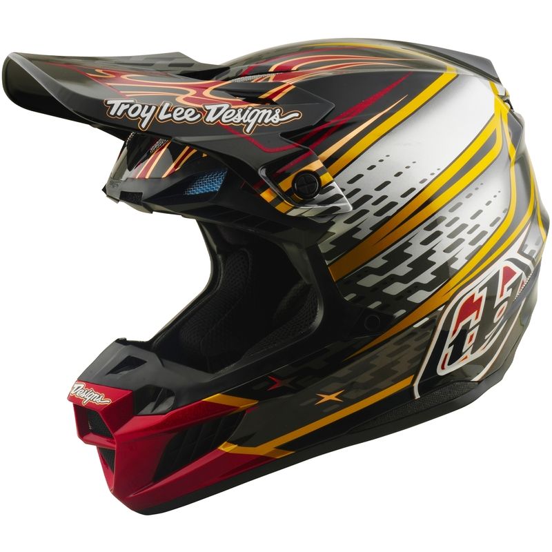 Casque cross TroyLee design SE5 COMPOSITE MIPS WINGS 2026