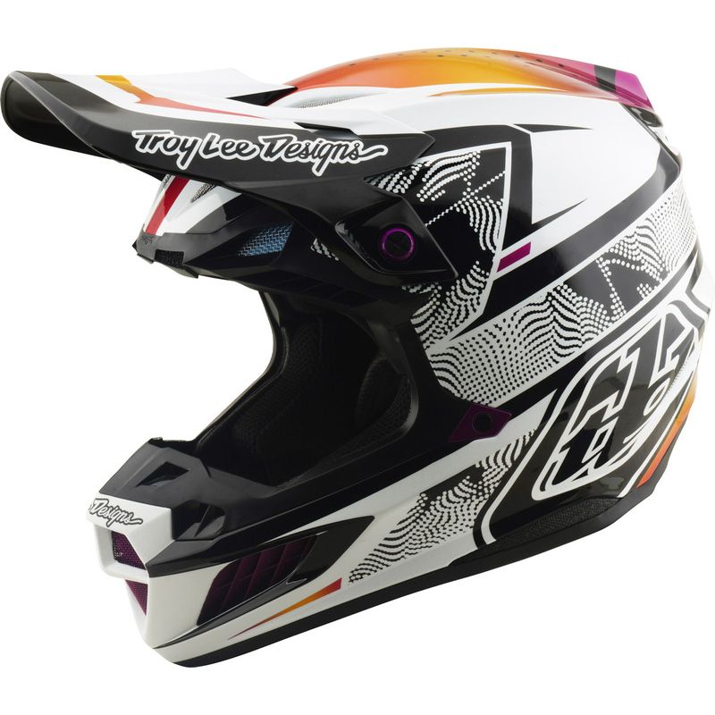 Casque cross TroyLee design SE5 COMPOSITE MIPS LINED UP 2026