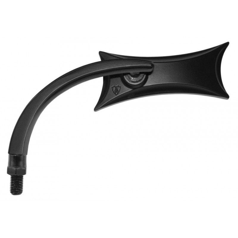 Rétroviseur Brazoline Rect noir droit