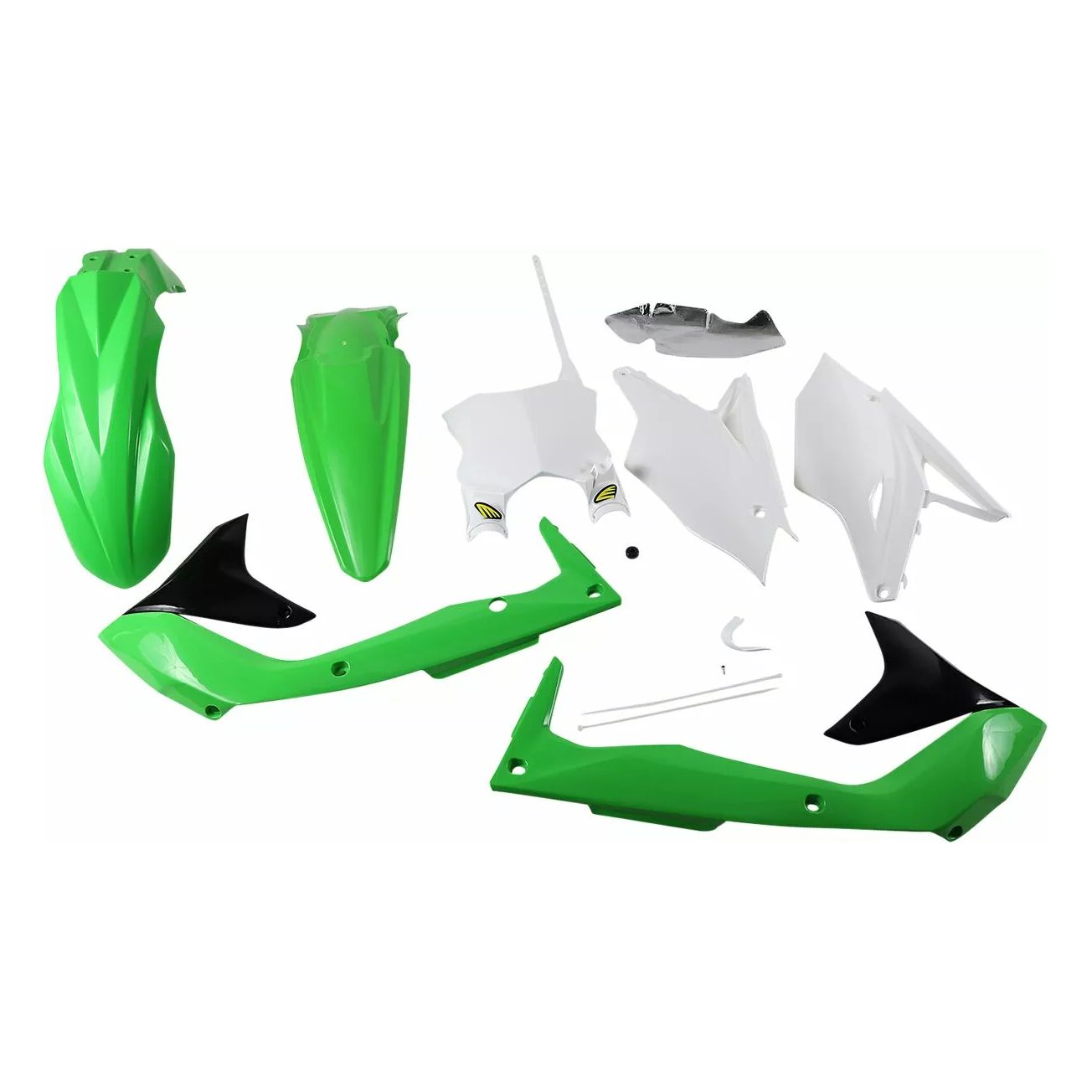 Kit plastiques CYCRA Replica Vert/Blanc