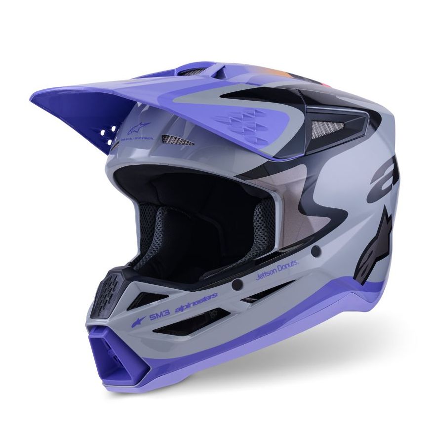 Casque cross Alpinestars S-M3 JETTSON 2025