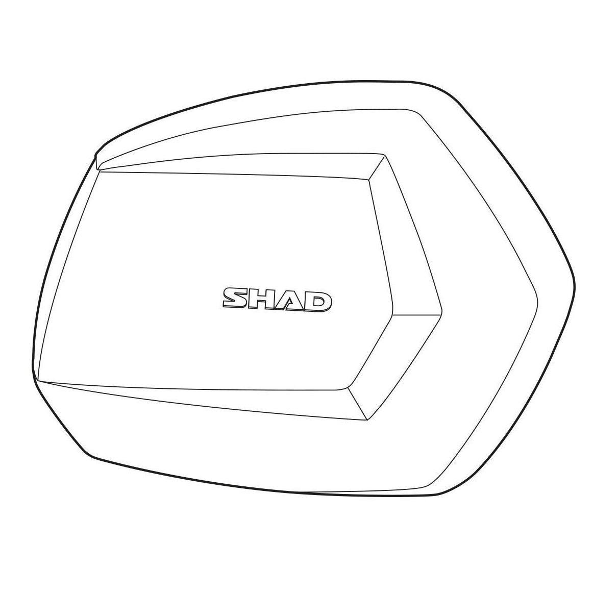 Couvercle Top case Shad SH35