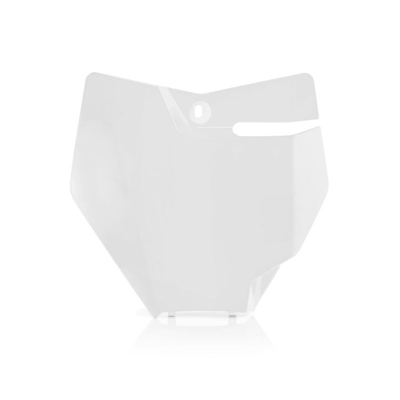 Plaque avant Acerbis BLANC