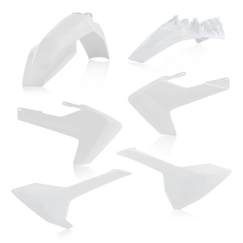 Kit plastiques Acerbis COULEUR BLANC