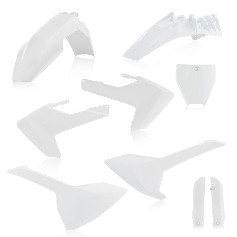 Kit plastiques Acerbis FULL KIT BLANC