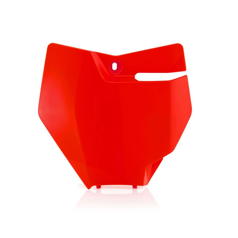 Plaque avant Acerbis ORANGE FLUO