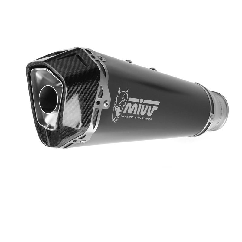 Silencieux Mivv DELTA RACE STEEL BLACK