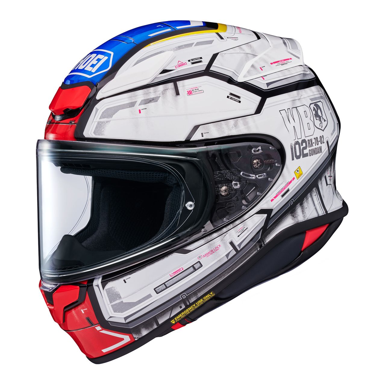 Casque intégral Shoei NXR2 - RX-78-02 GUNDAM