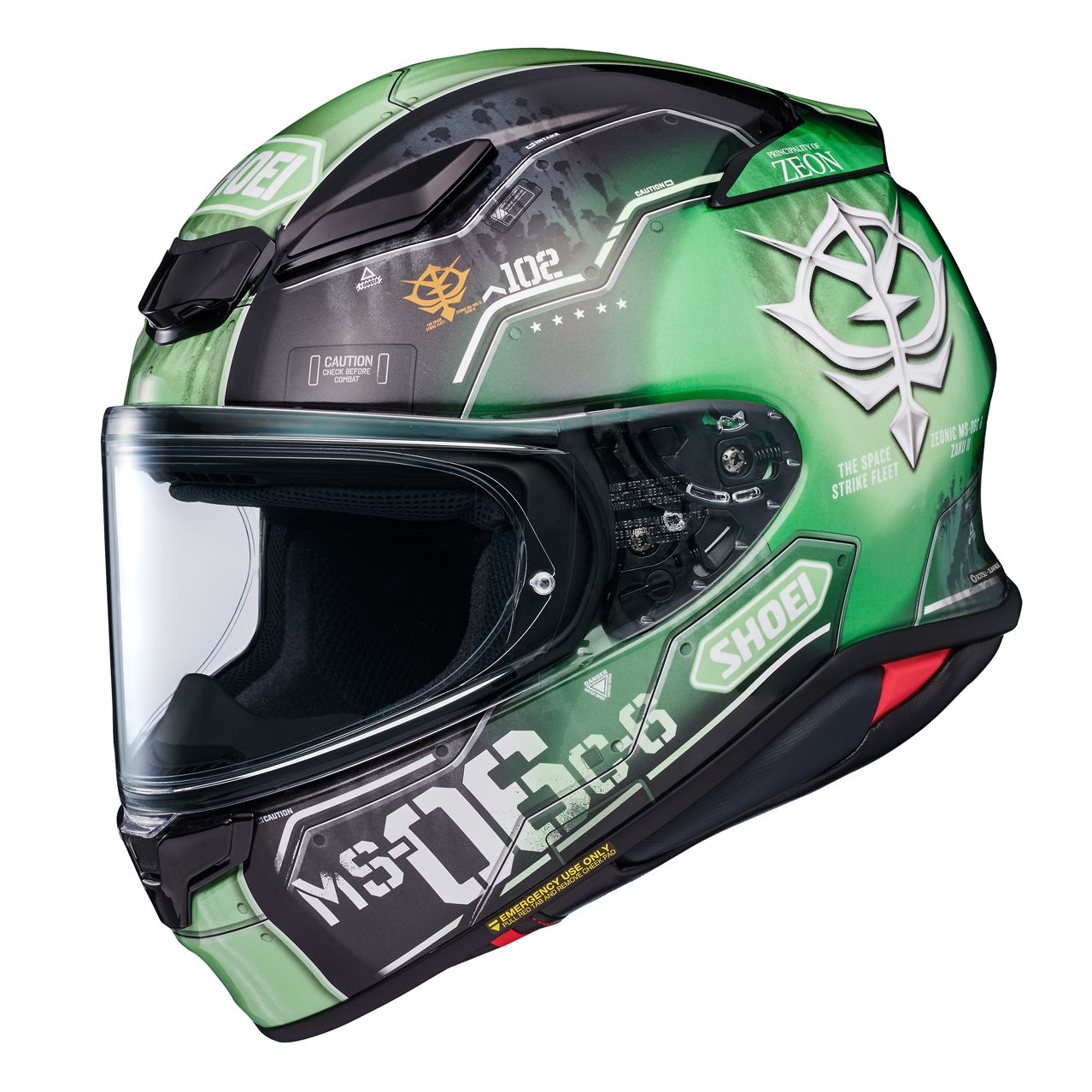 Casque intégral Shoei NXR2 - MS-06C-6 ZAKU II
