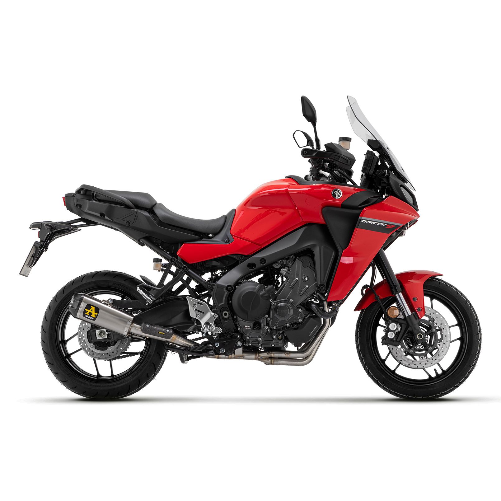 Silencieux Arrow WORKS TITANE EMBOUT CARBONE