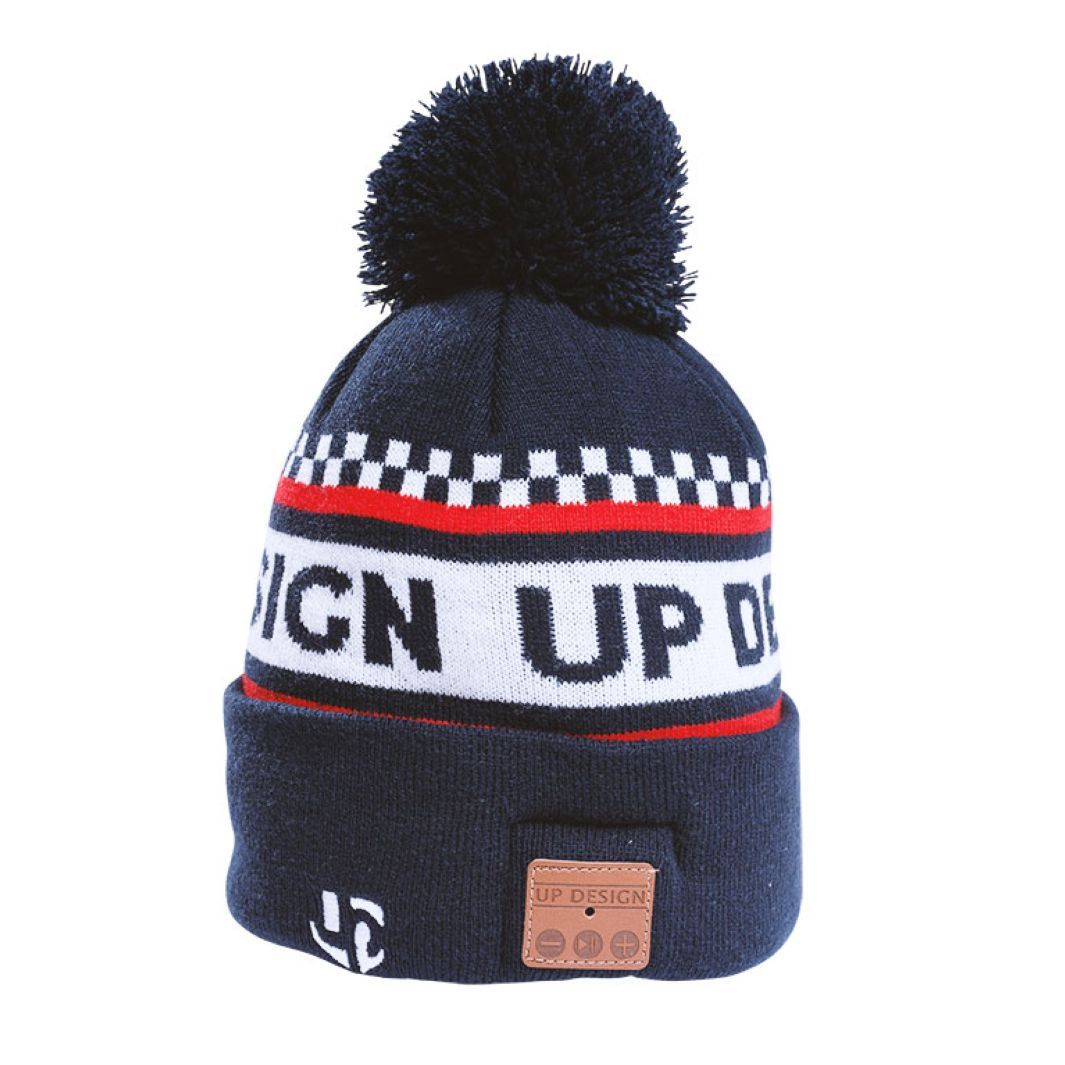 Bonnet UP Design Ecouteurs Bluetooth intégrés