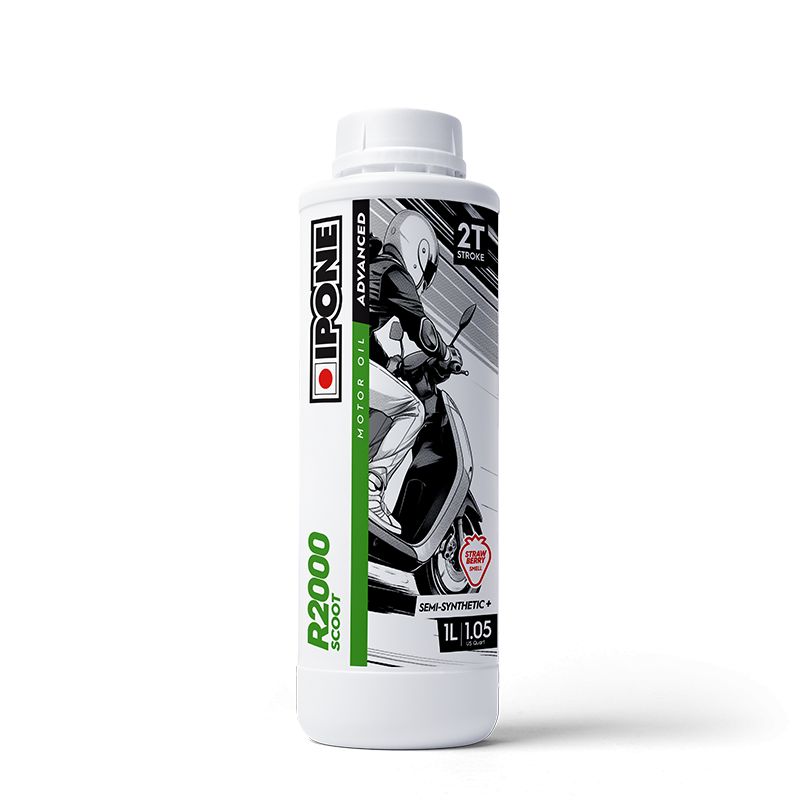 Huile moteur Ipone R2000 SCOOT FRAISE 1L