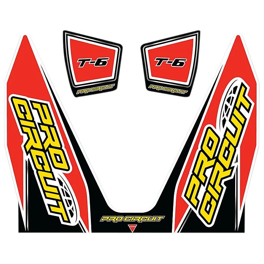 Stickers Pro Circuit T-6 DUAL