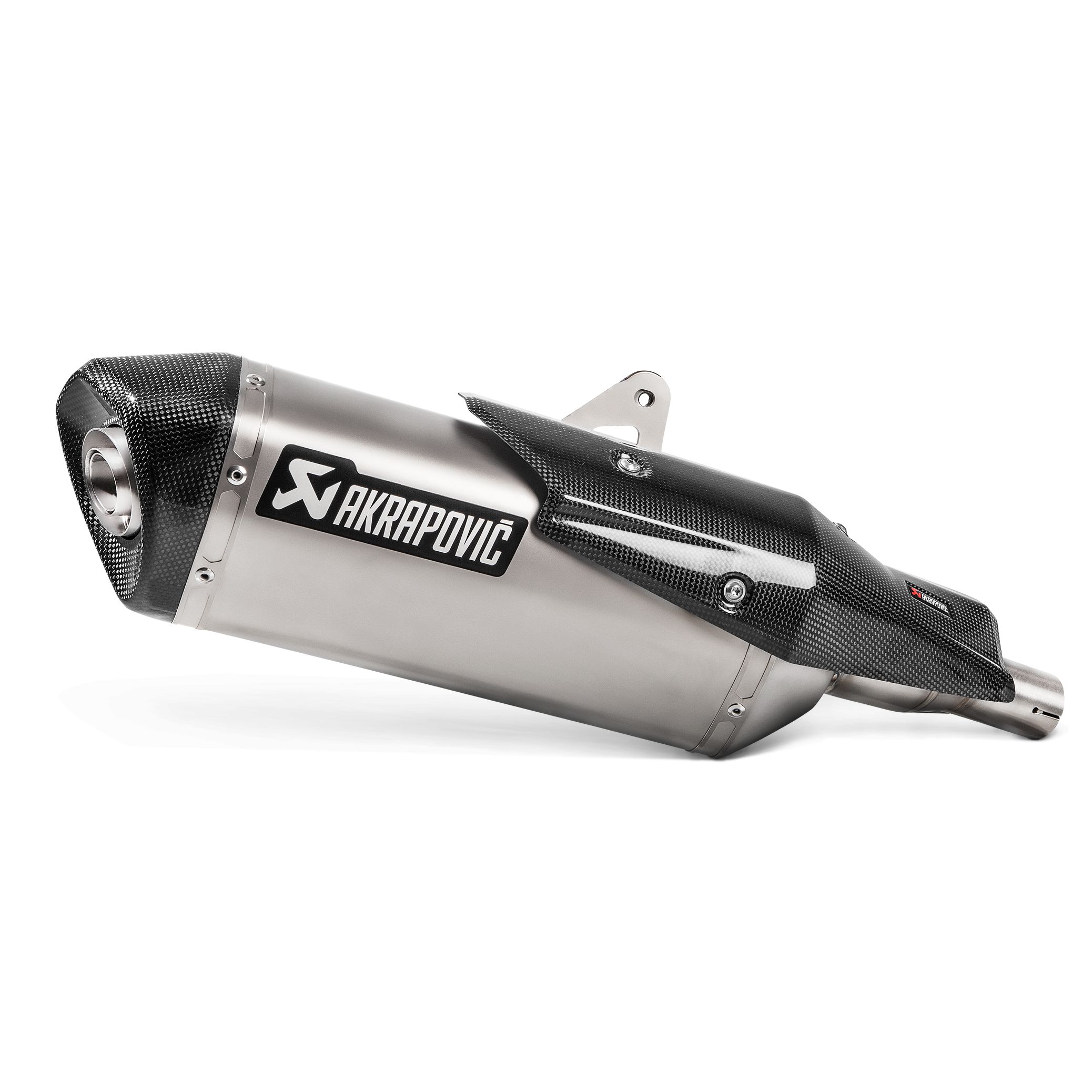 Silencieux Akrapovic Titane embout Carbone