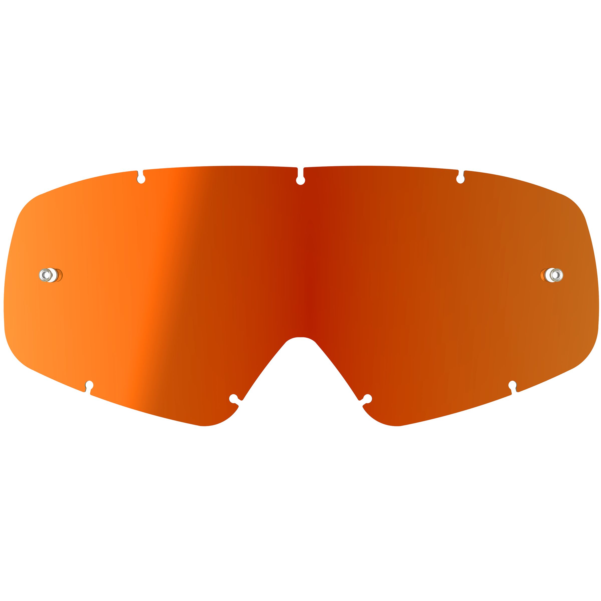 ALPINESTARS Ecran Masque Alpinestars VISION MIRROR ENFANT — rouge