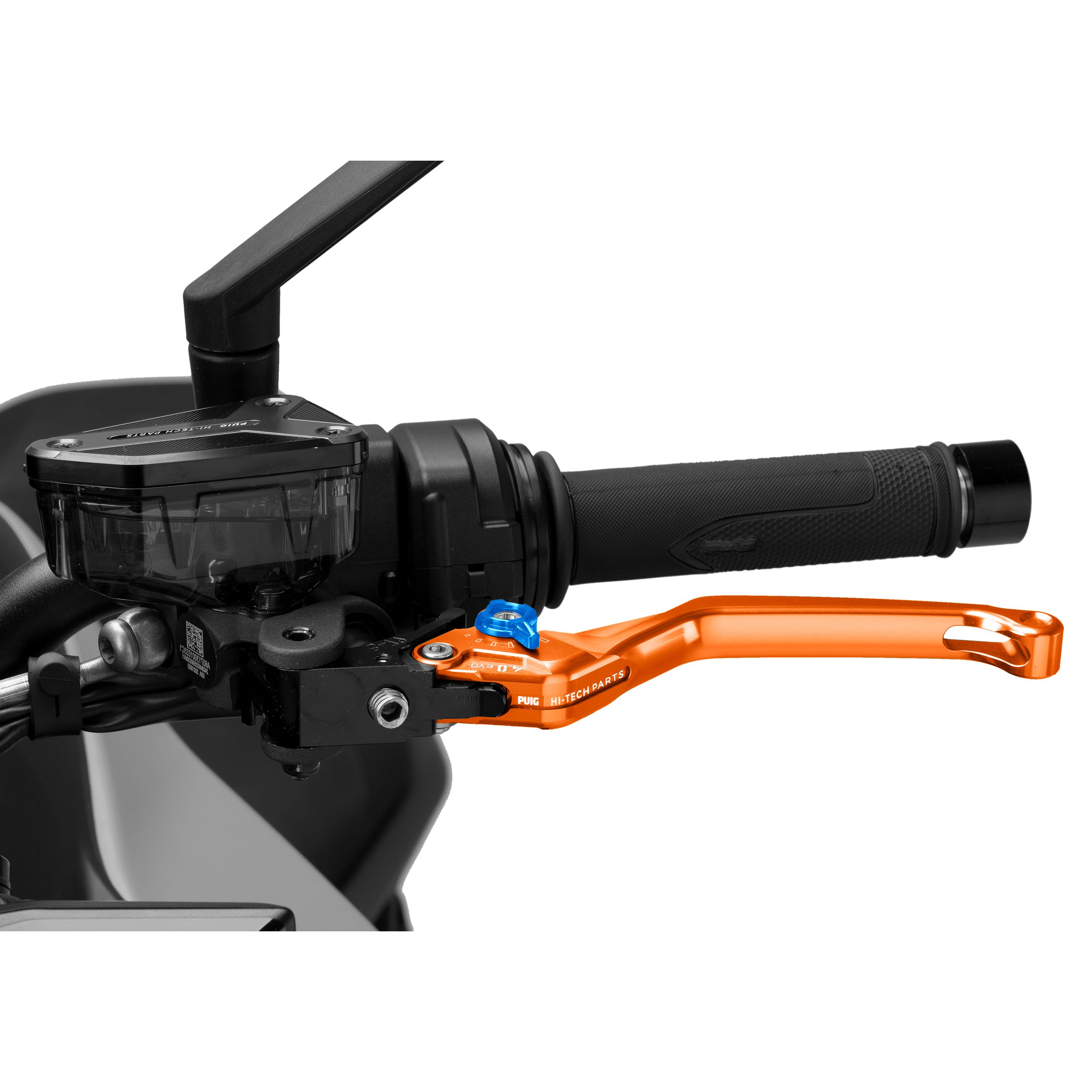 Levier d'embrayage Puig Fixe 4.0 Orange