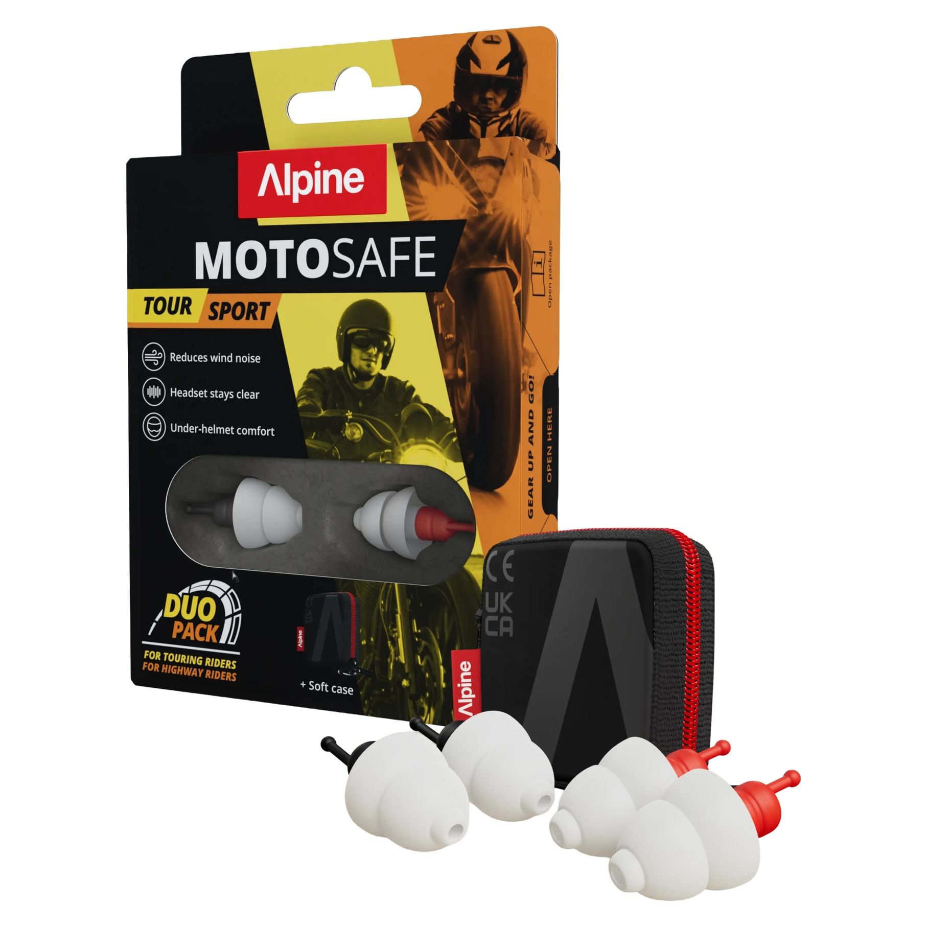 Protections auditives ALPINE MotoSafe Duo