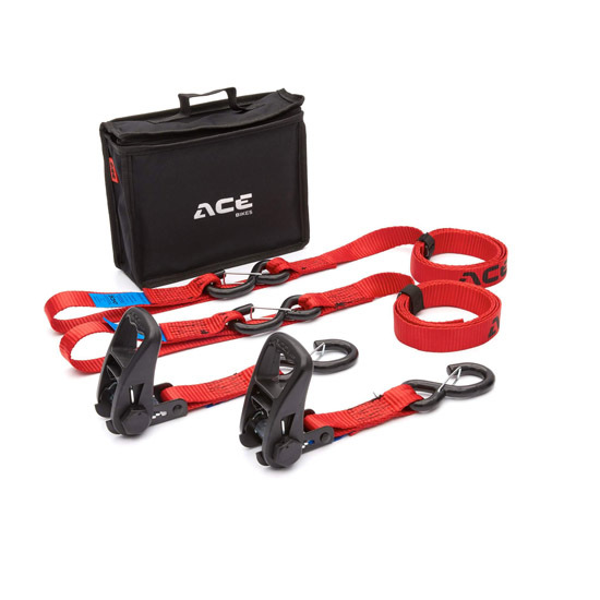 Sangle à cliquet Acebikes Ratchet Premium 2 - Pack Set crochet