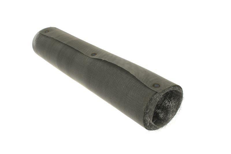 Laine de roche Acousta-fil Toile inox tressée + inox 434 400mm Ø55/60mm