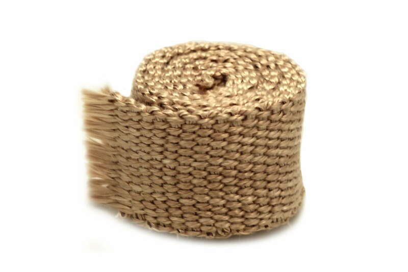 Bande thermique Acousta-fil collecteur 50mm x 7,5m 650 C marron