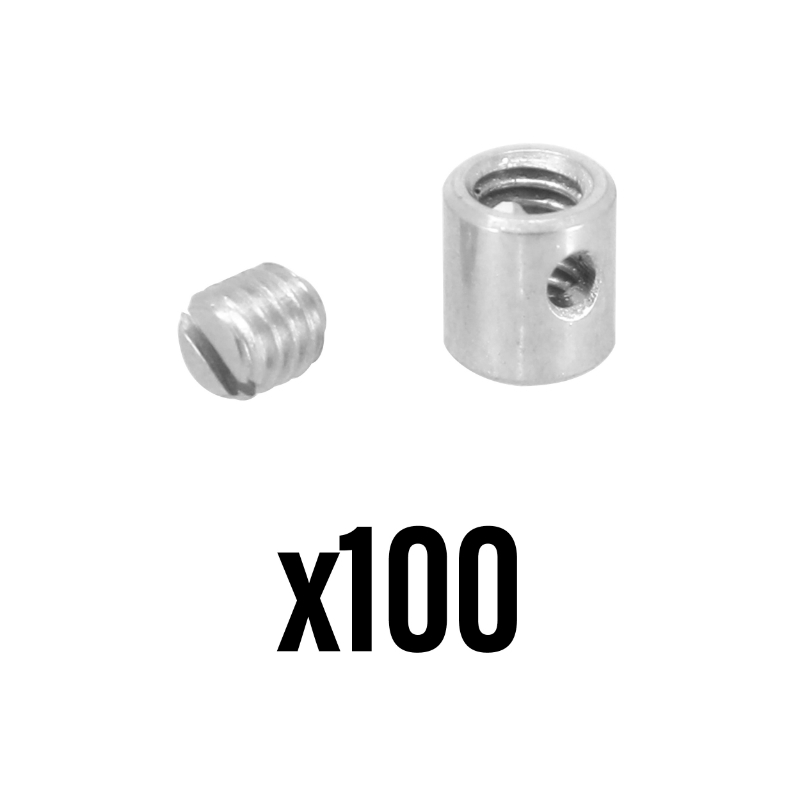 Serre-câble ALGI GAZ DIAM 5,5 mm - LONG 6 mm - DKV BOITE 100 00428000 - 100
