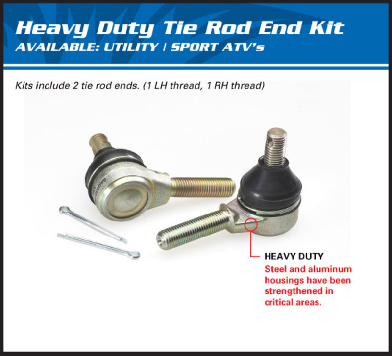 Kit rotule de direction All Balls Kawasaki KVF 650 Brute Force