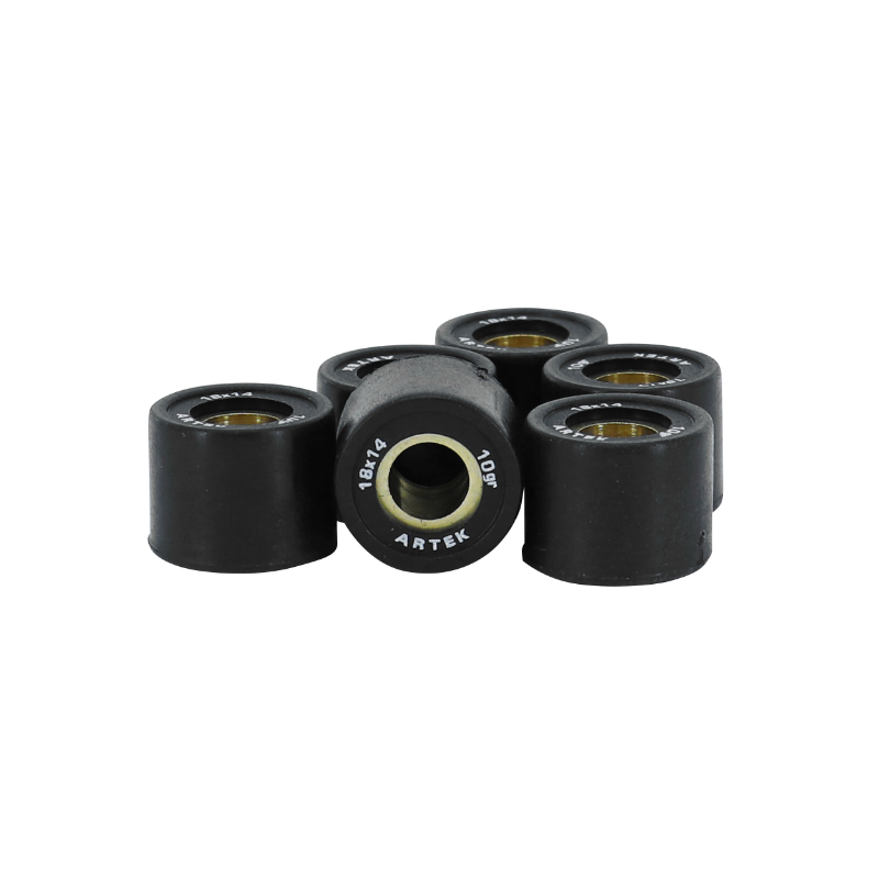 Galets de variateur Artek ROULEAU MAXISCOOTER K1 18x14 10,0g x6 SCOOTER 125