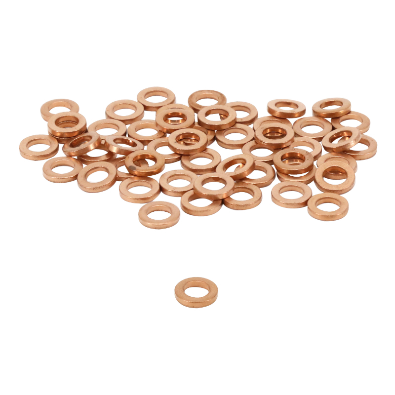 Joint de vidange Artein RONDELLE COPPER WASHERS CUIVRE PLAT DIAM 5x9 1,50 mm BLISTER 50 PIECES PRO SERIES