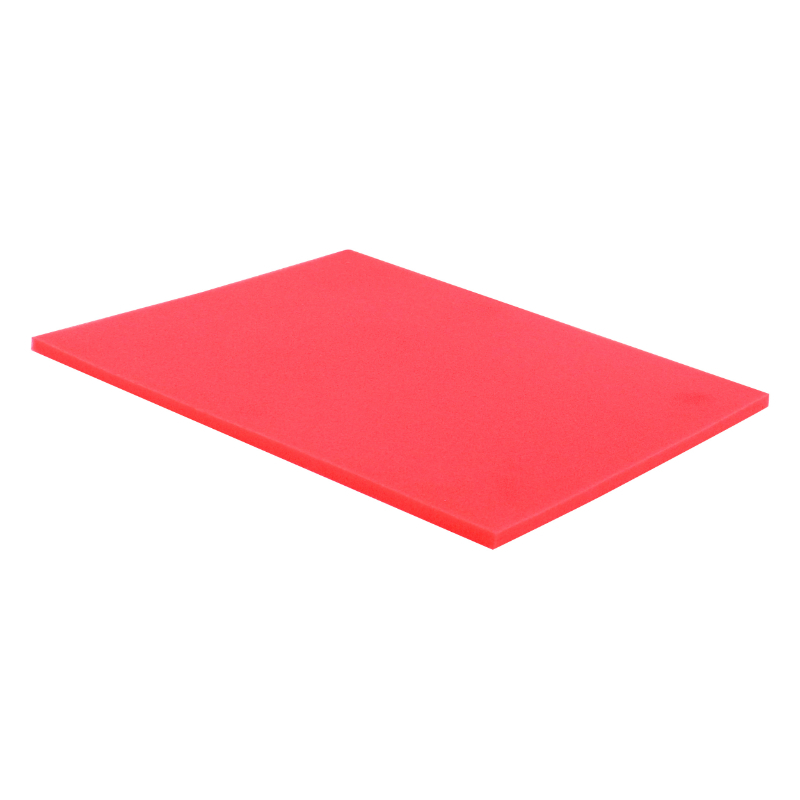 Filtre à air Artein MOUSSE UNIVERSEL ROUGE 280x330x10mm 60 PPI A DECOUPER