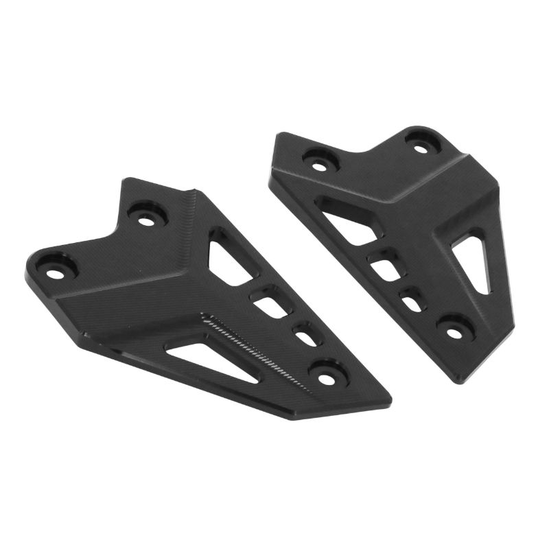 AVOC Platine de repose pied Avoc PROTECTION MOTO — noir