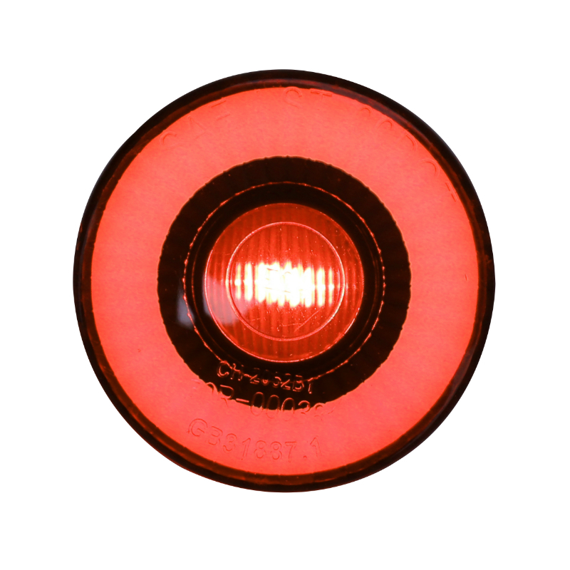Feux arrière Avoc FEU MOTO UNIVERSEL VINTAGE A LEDS COUVERCLE FUME 3 FILS HOMOLOGUE CE