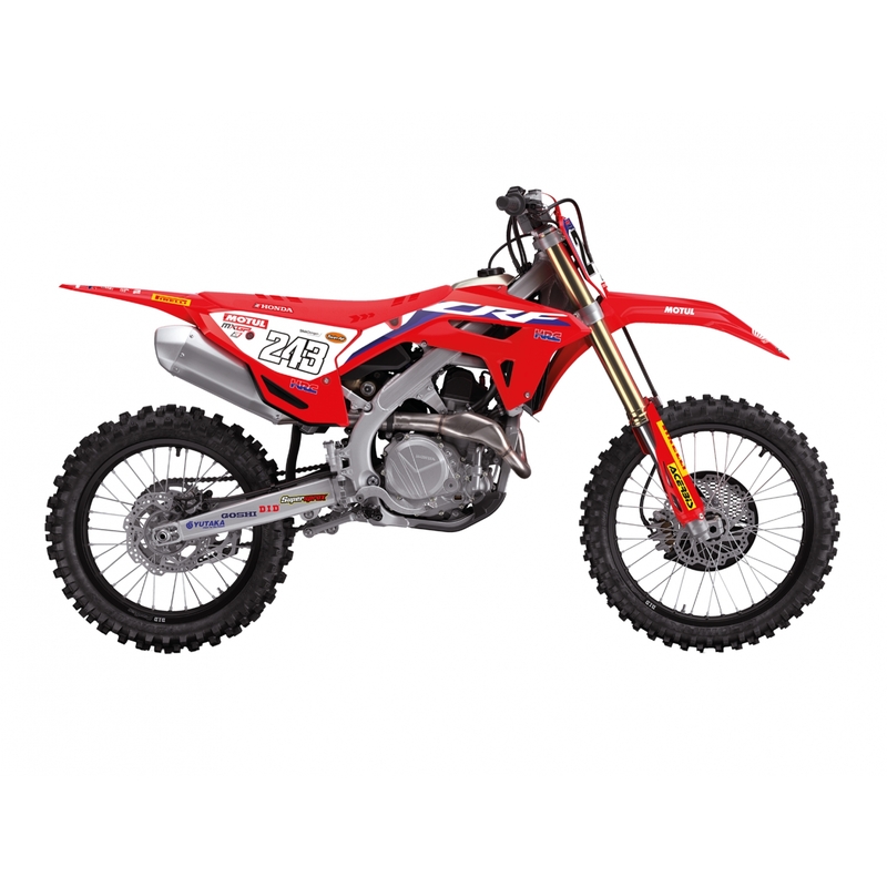 Kit déco Blackbird complet Replica Team HRC 2020