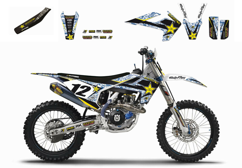 Kit déco Blackbird Kit complet Rockstar Energy