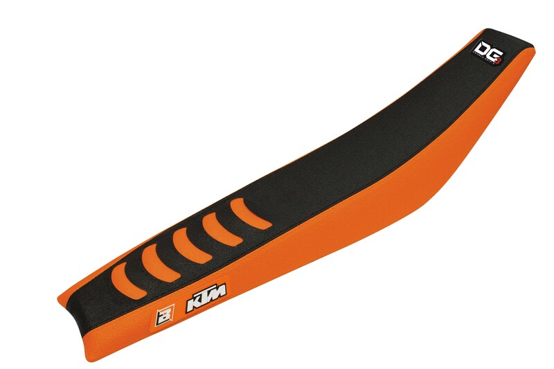 Housse de selle Blackbird Double Grip 3 noir/orange